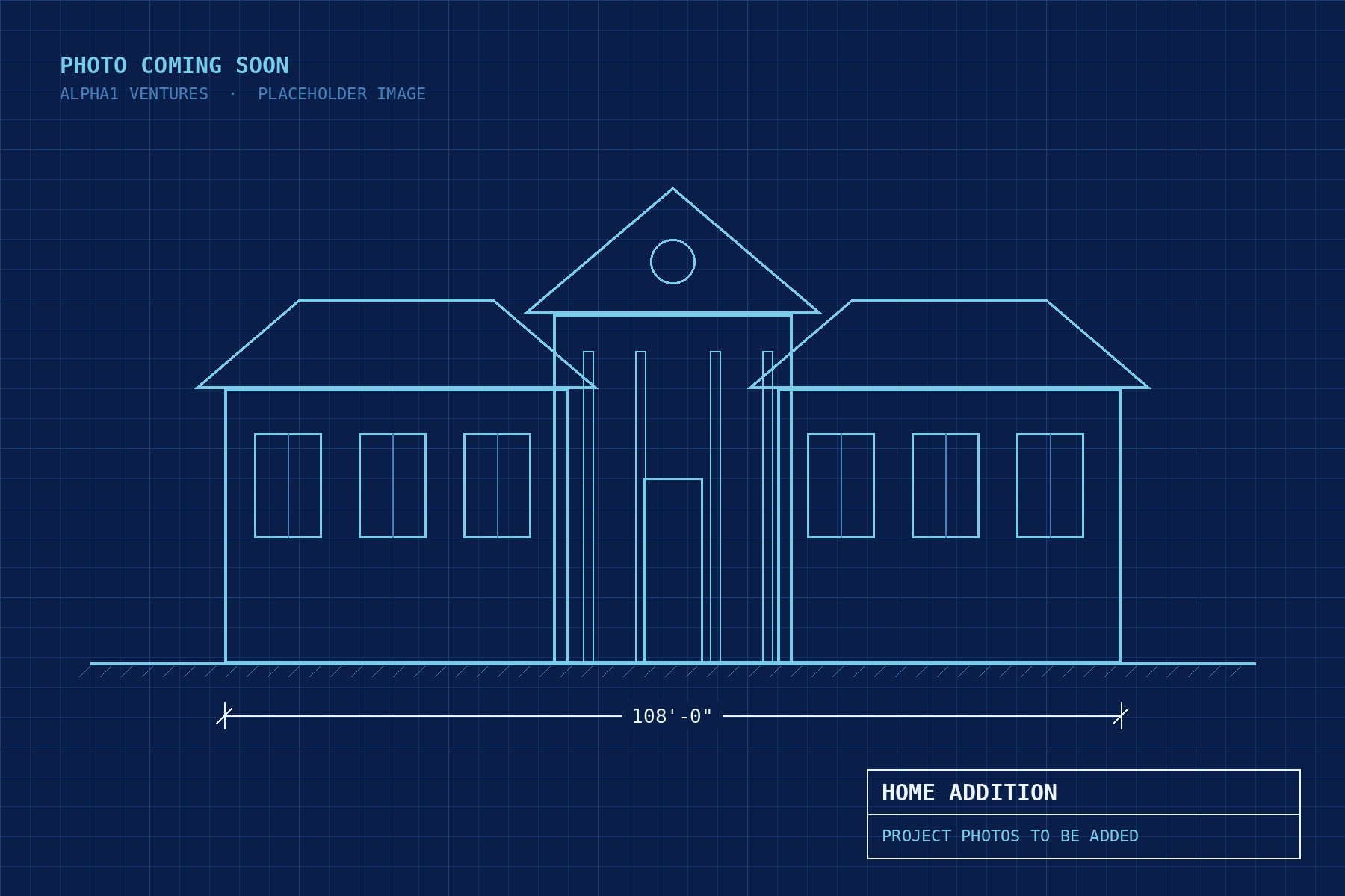 Placeholder: home addition photos coming soon